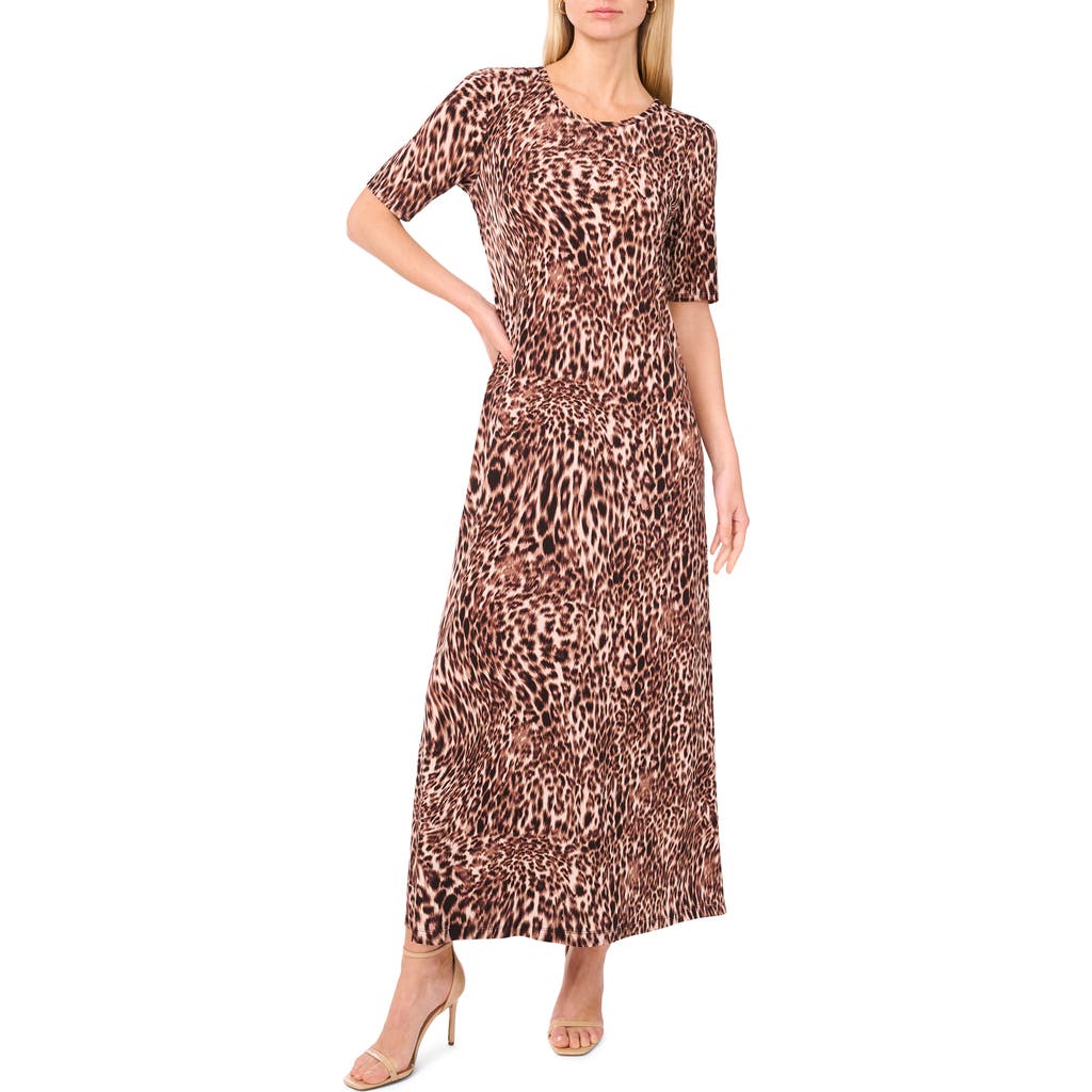 Vince Camuto Fit & Flare Maxi Dress