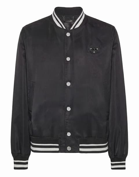 Nylon Baseball Jacket Men