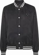PHILIPP PLEIN Nylon Baseball Jacket Men