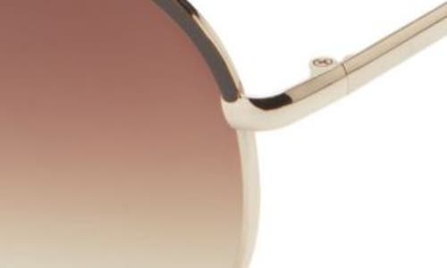 Bp. Gradient Round Sunglasses In Gold