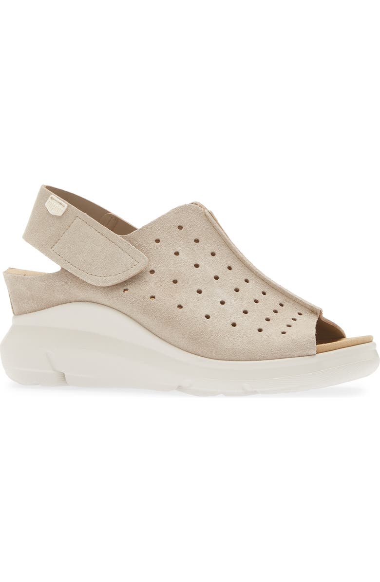 On Foot Wedge Slingback Sandal (Women, Alternate, color,