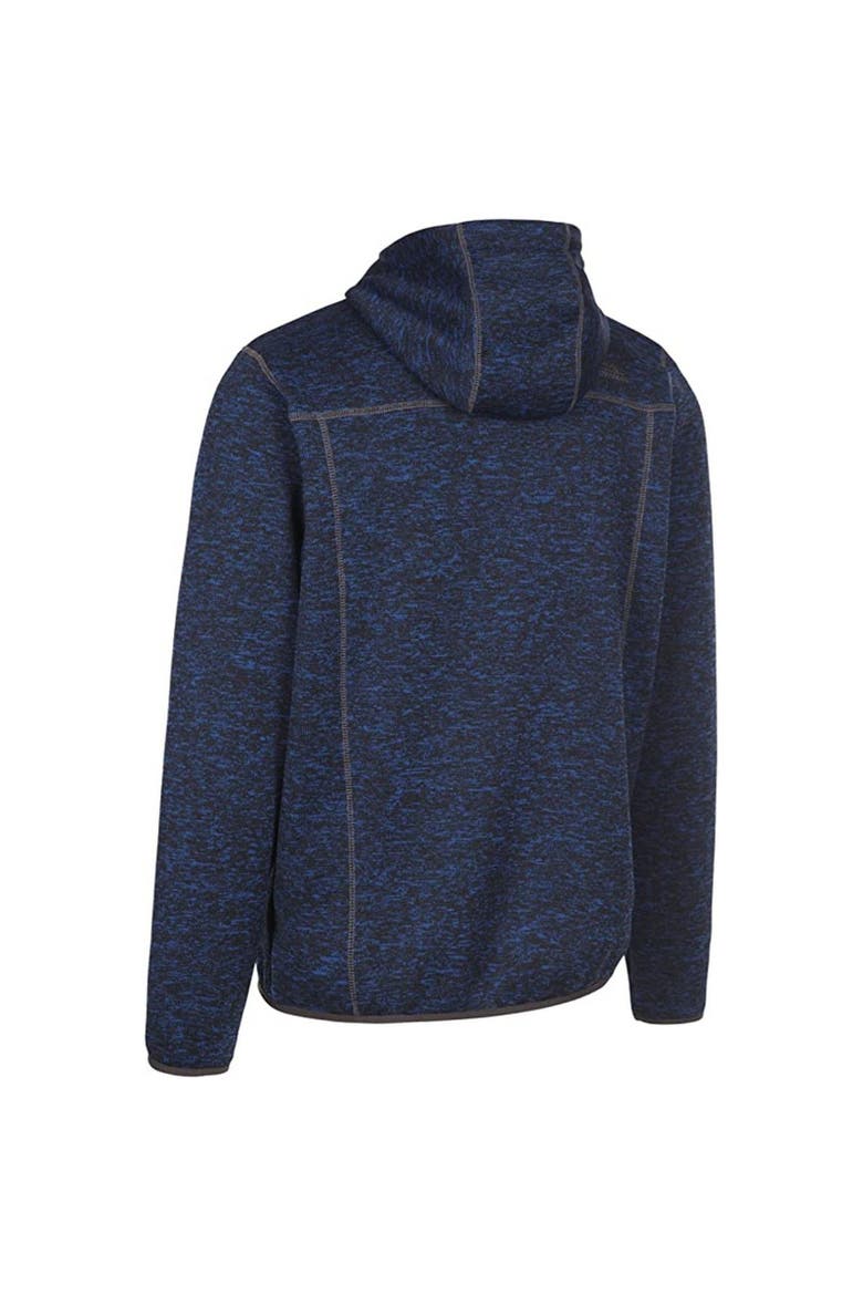 Odeno B Marl Fleece Jacket, Alternate, color, Navy