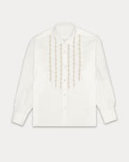 Fortela Frederique Poplin with Pipings Shirt