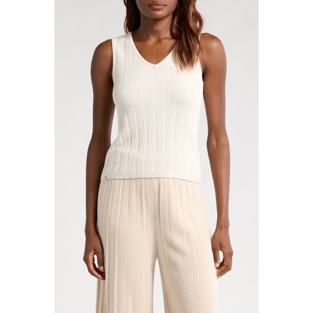 BAREFOOT DREAMS BAREFOOT DREAMS COZYCHIC ULTRA LITE® RIB V-NECK TANK