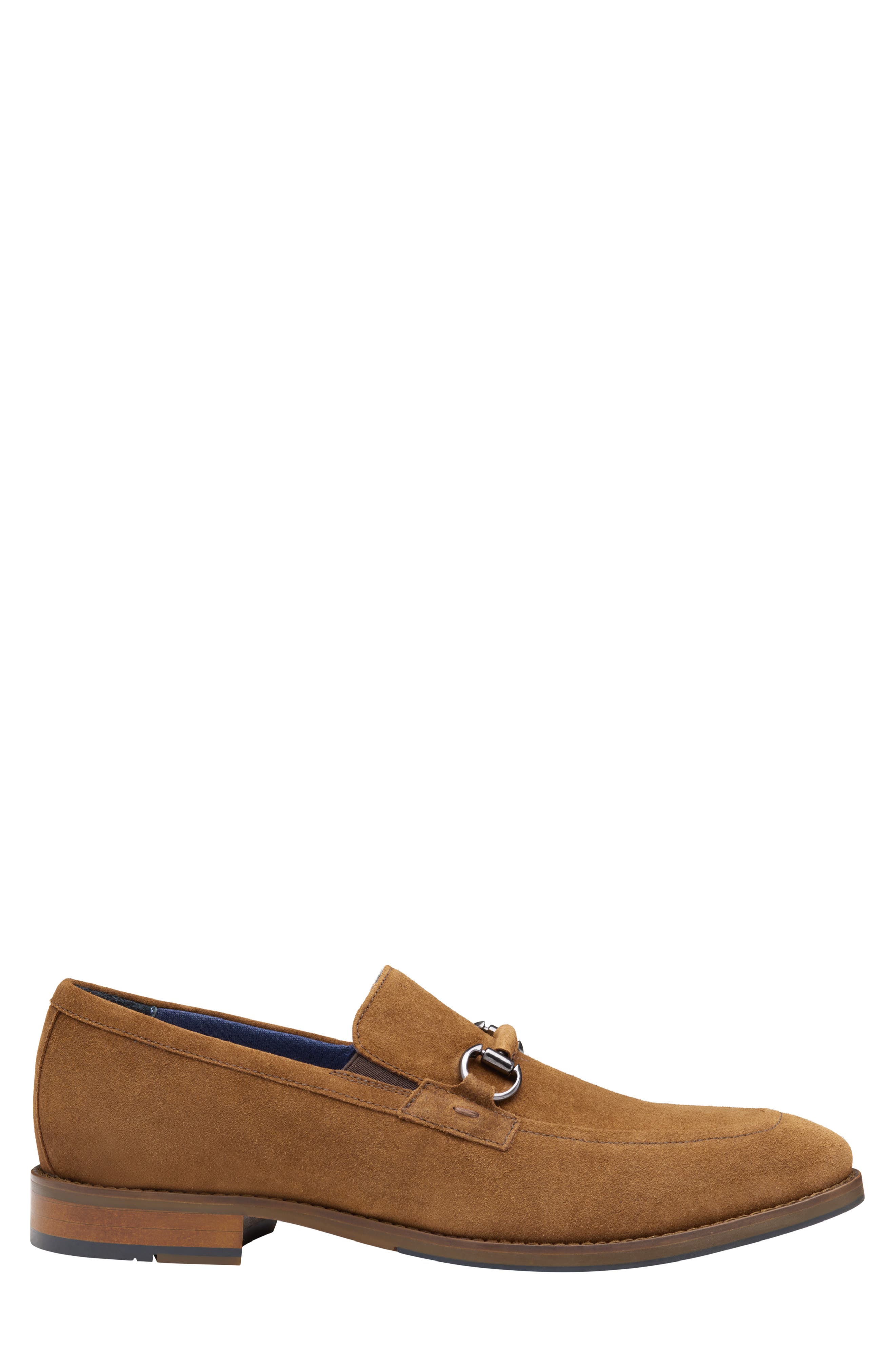 Johnston & Murphy XC Flex Landry Loafer, Alternate, color, Snuff Suede