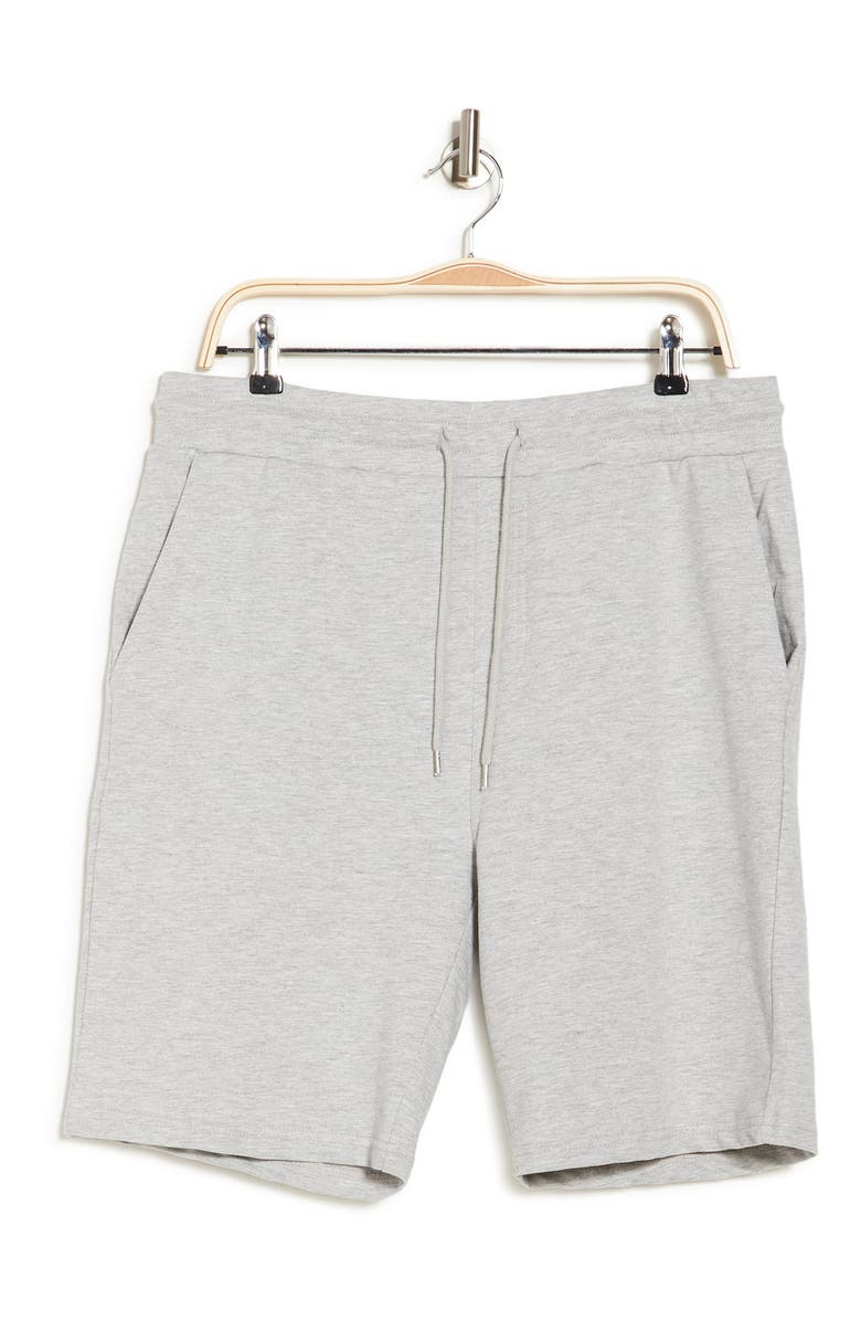 Slate & Stone Heathered French Terry Drawstring Lounge Shorts, Alternate, color,