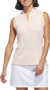adidas Golf Ultimate 365 Sleeveless Golf Half Zip Top