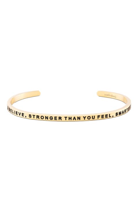 Braver, Stronger, Smarter bracelet
