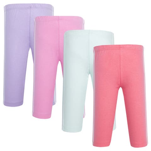 Pack of 4 Collection of Versatile Pants Bottoms (Toddler, Little Kid & Big Kid)