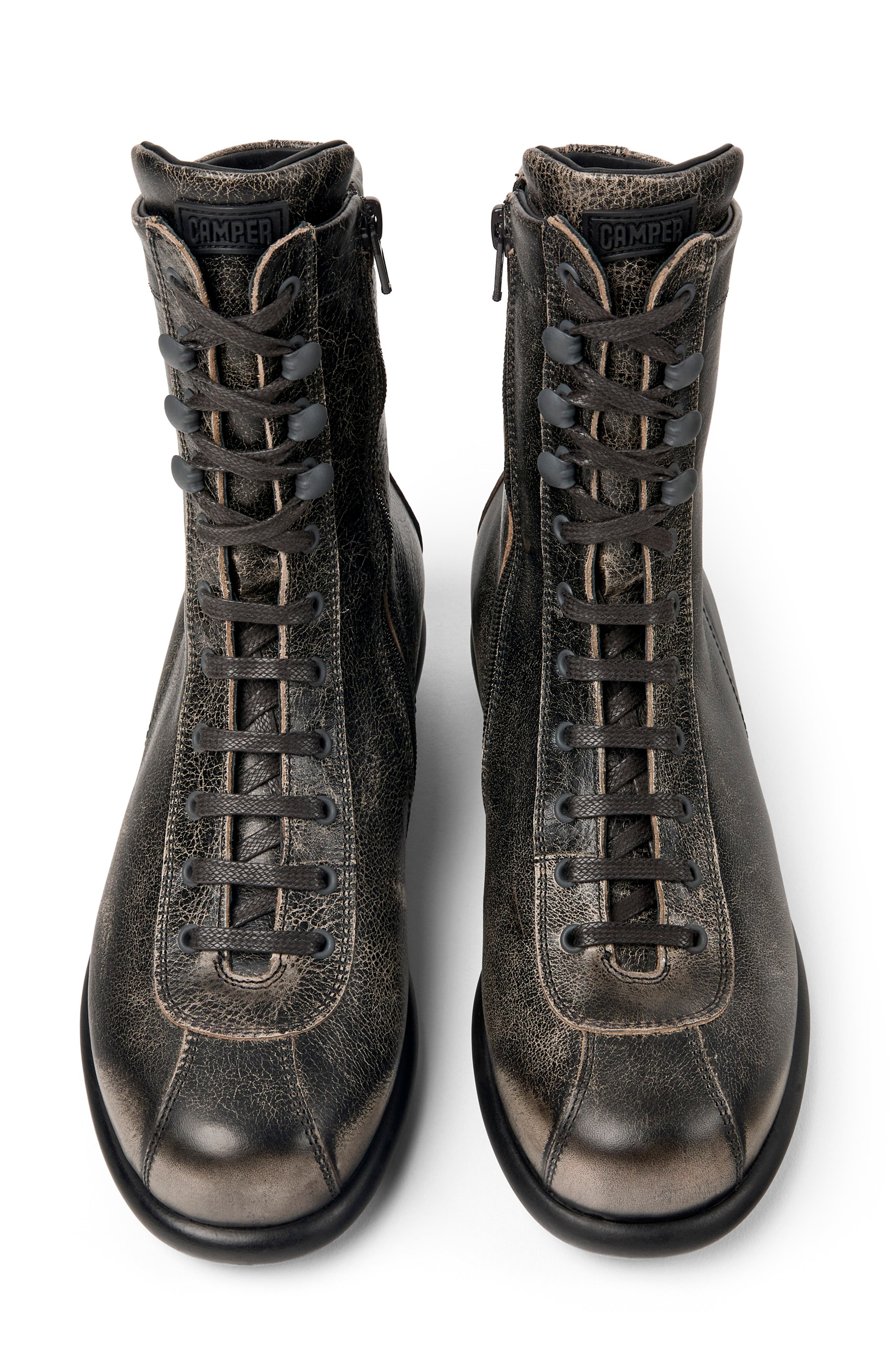 Camper Ariel Boxing Boot, Alternate, color, Black