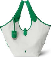 Polo Ralph Lauren Medium Play Canvas Tote