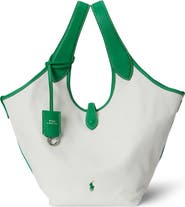 Polo Ralph Lauren Medium Play Canvas Tote