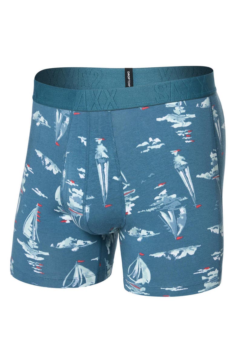 SAXX DropTemp<sup>™</sup> Cooling Cotton Boxer Briefs, Alternate, color, 