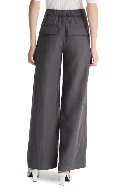 Vince Utility Straight Leg Pants In Iris Slate