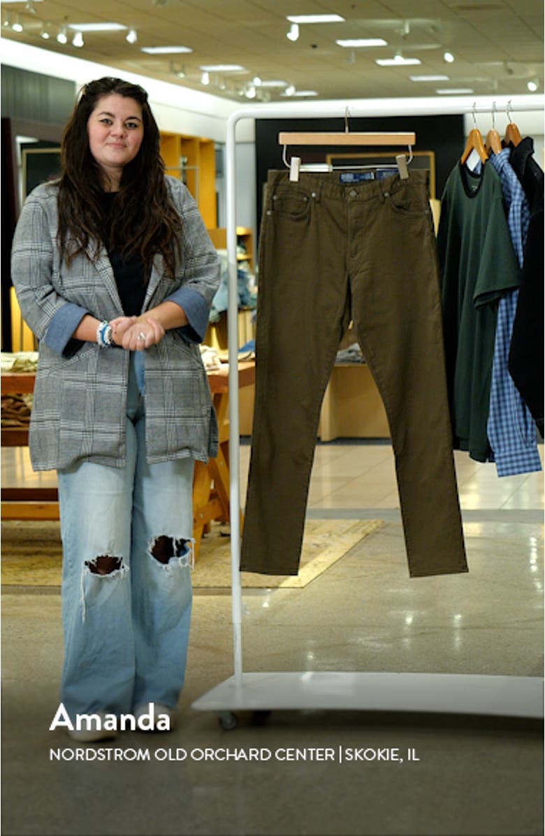 Sullivan Slim Fit Stretch Cotton Pants, sales video thumbnail