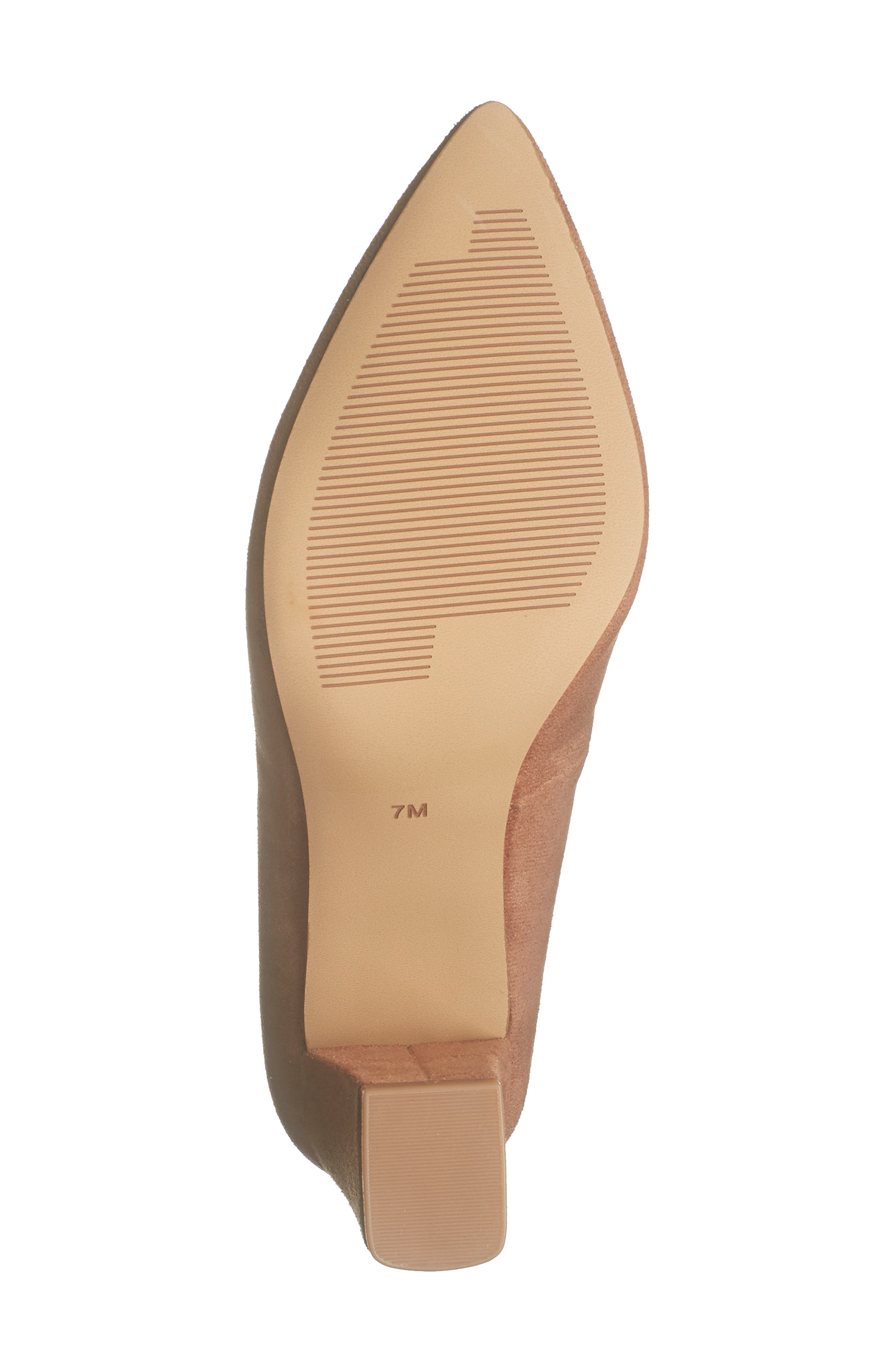 Audry Block Heel Pump, Alternate, color, TAN MOCHA