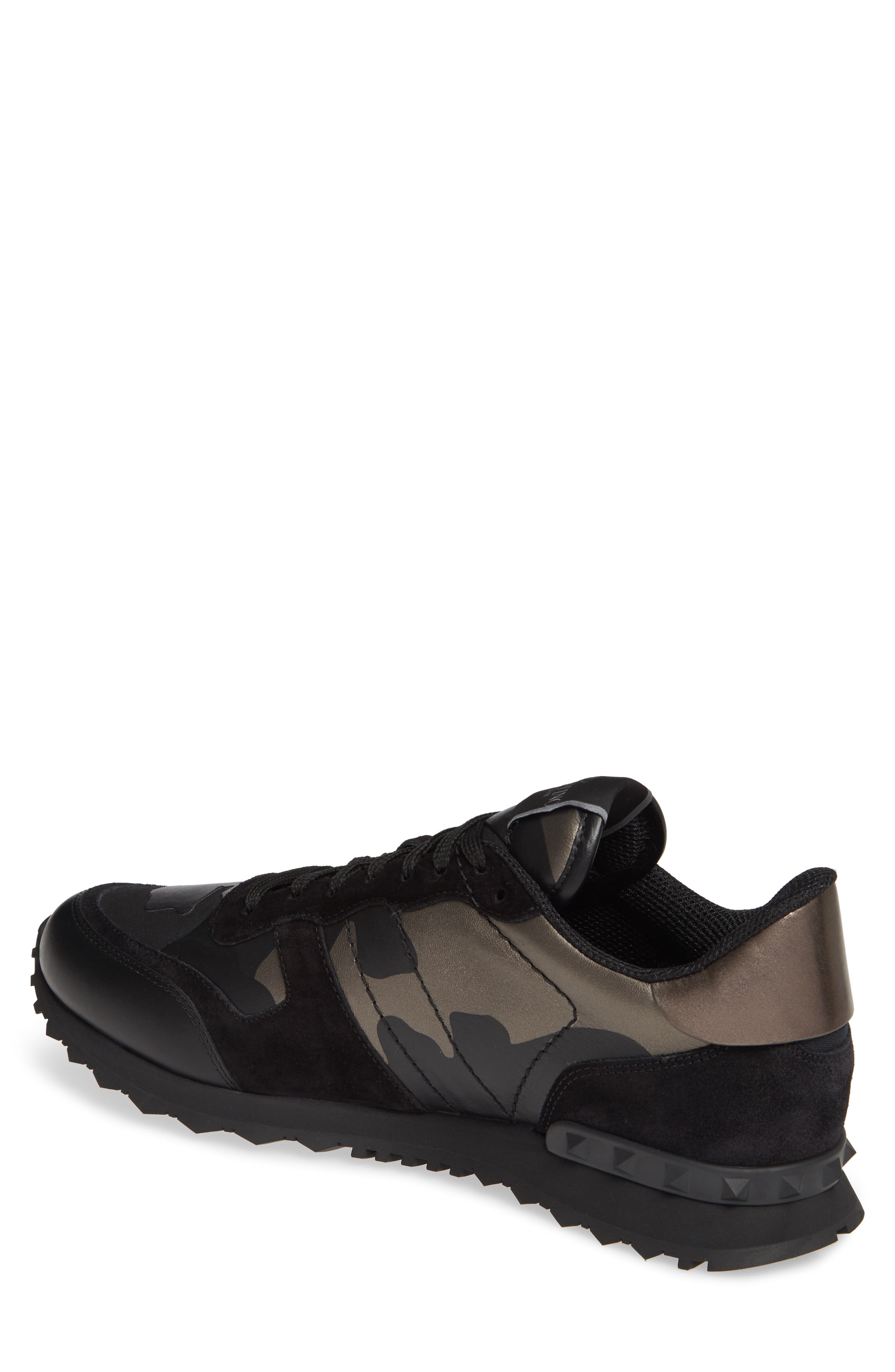 Camo Rockrunner Sneaker, Alternate, color, BLACK RUTHENIUM/ BLACK