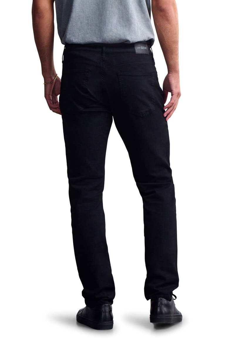 Ride Slim Fit Jeans, Alternate, color, BLACK DENIM