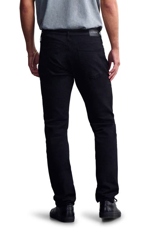 General Denim Works Roam Relaxed Straight Leg Jeans In Black