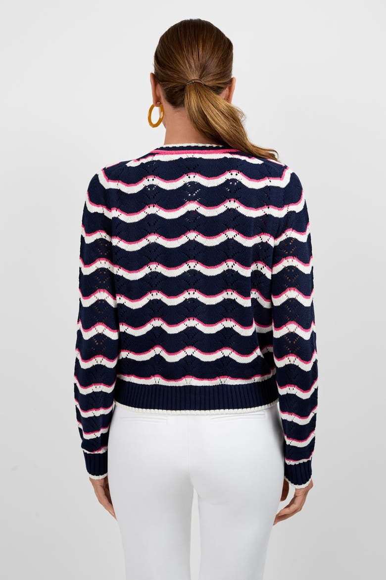 Alessia Cardigan, Alternate, color, Ink Multi