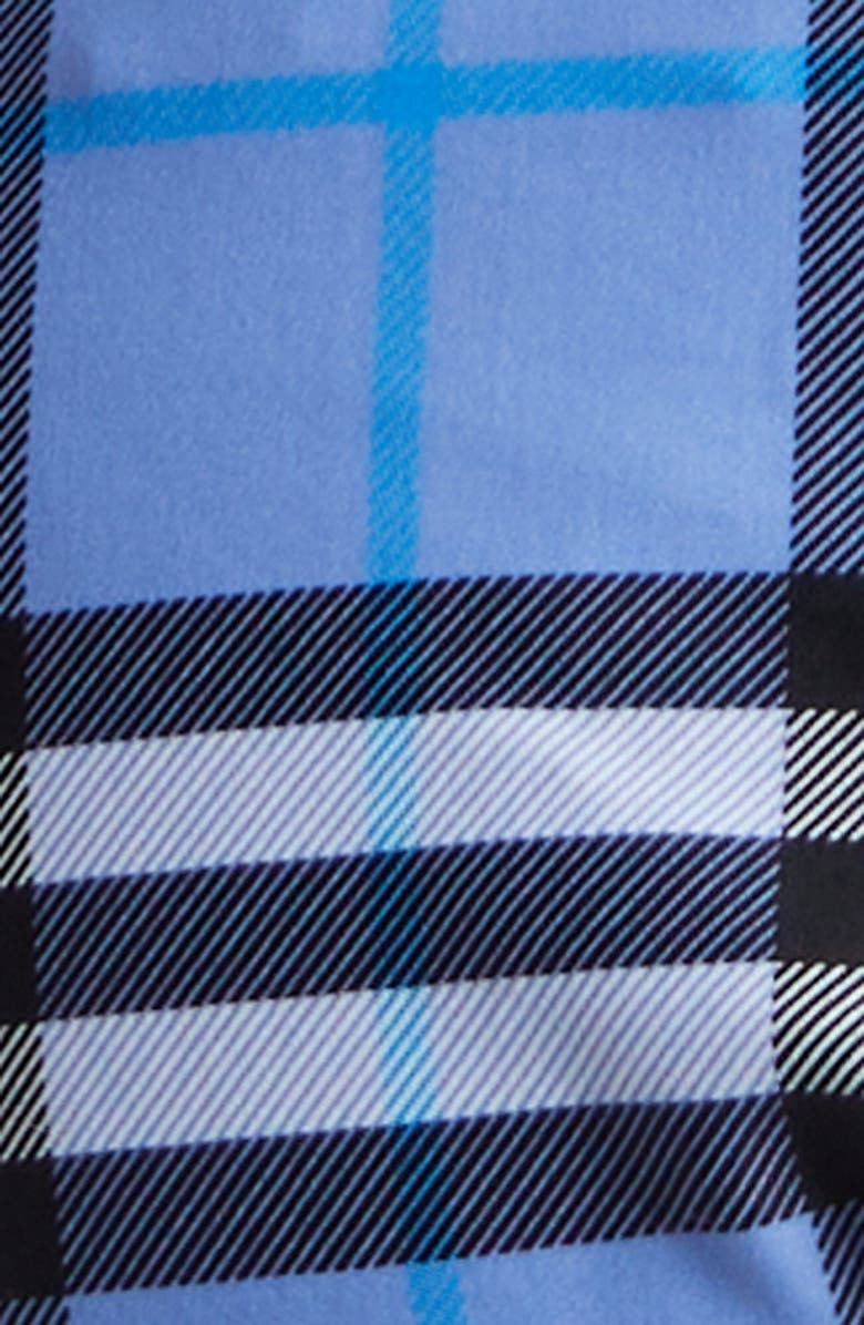 Burberry Sadie Check String Bikini Bottoms, Alternate, color, Cornflower Blue Ip Check