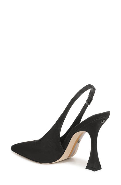 Sam Edelman Odette Slingback Pointed Toe Pump In Black