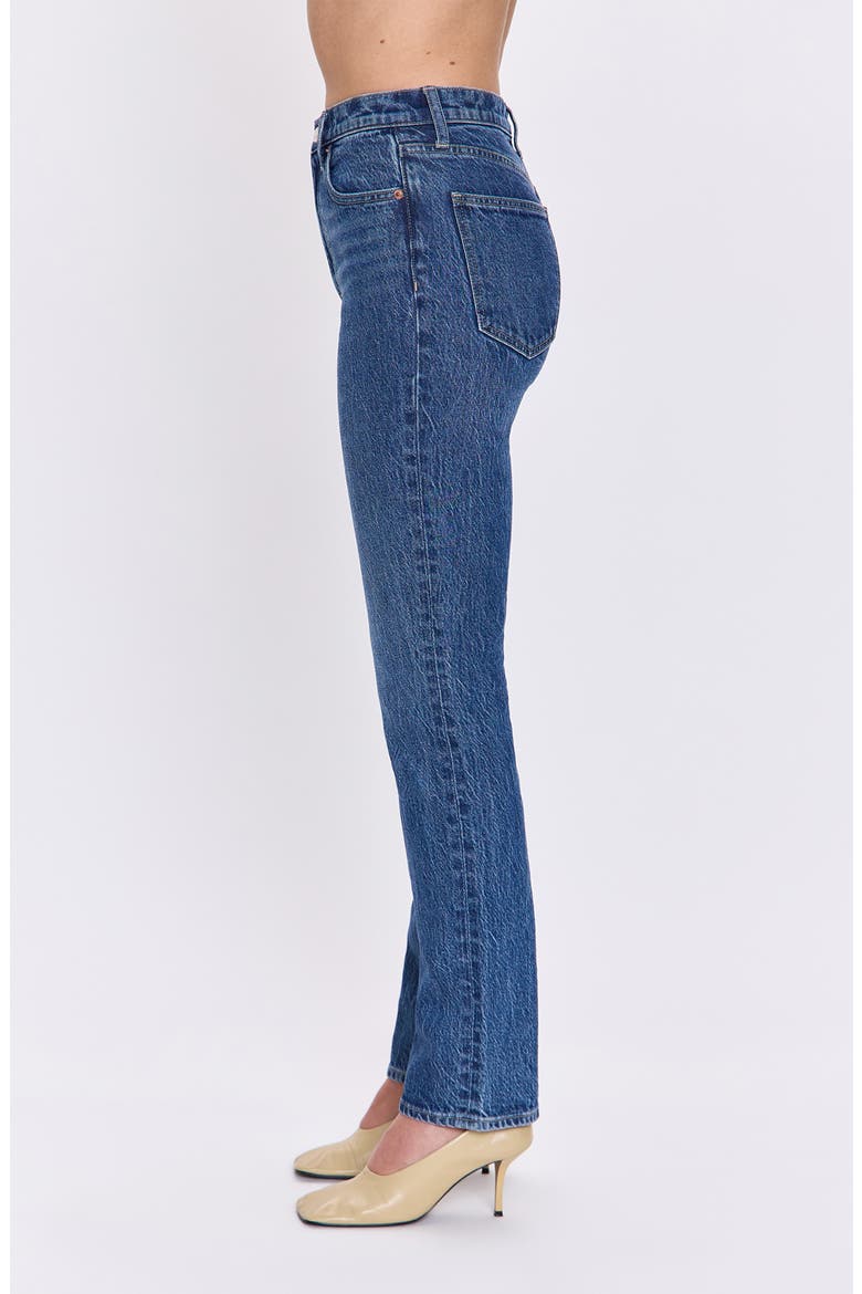 Bri High Waist Ankle Straight Leg Jeans, Alternate, color, VICTORY