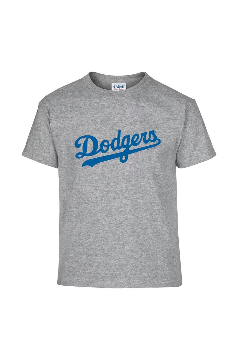 SOFT AS A GRAPE Youth Soft as a Grape Royal/Gray Los Angeles Dodgers Two-Pack T-Shirt Set, Alternate, color,