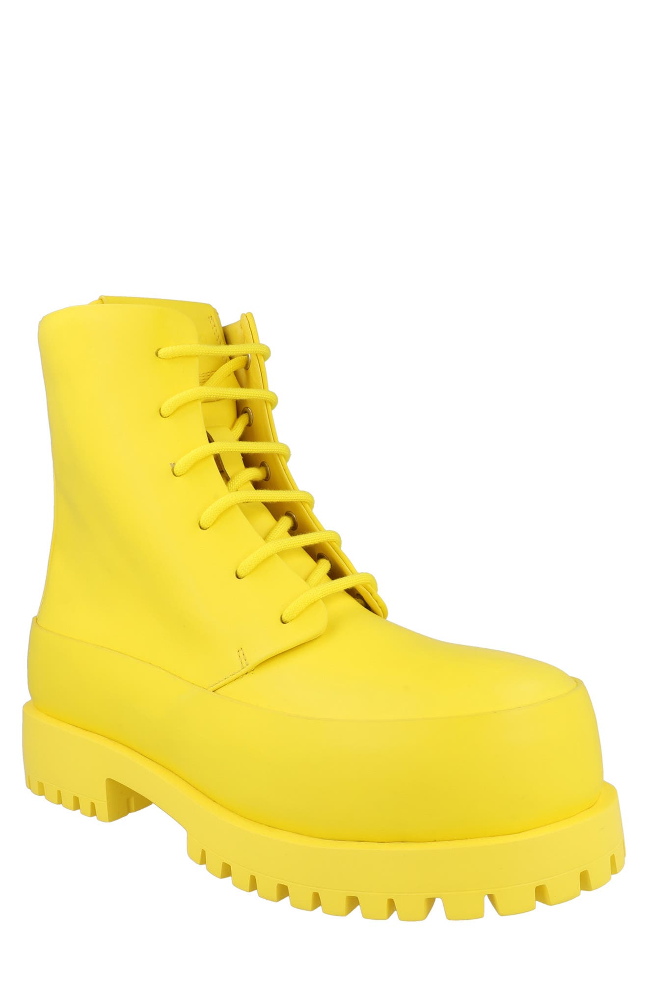 FERRAGAMO Lace-Up Combat Boot