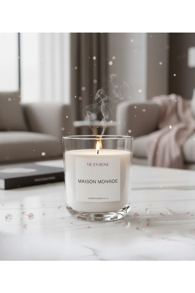 Maison Monroe 11oz Candle, Alternate, color, White
