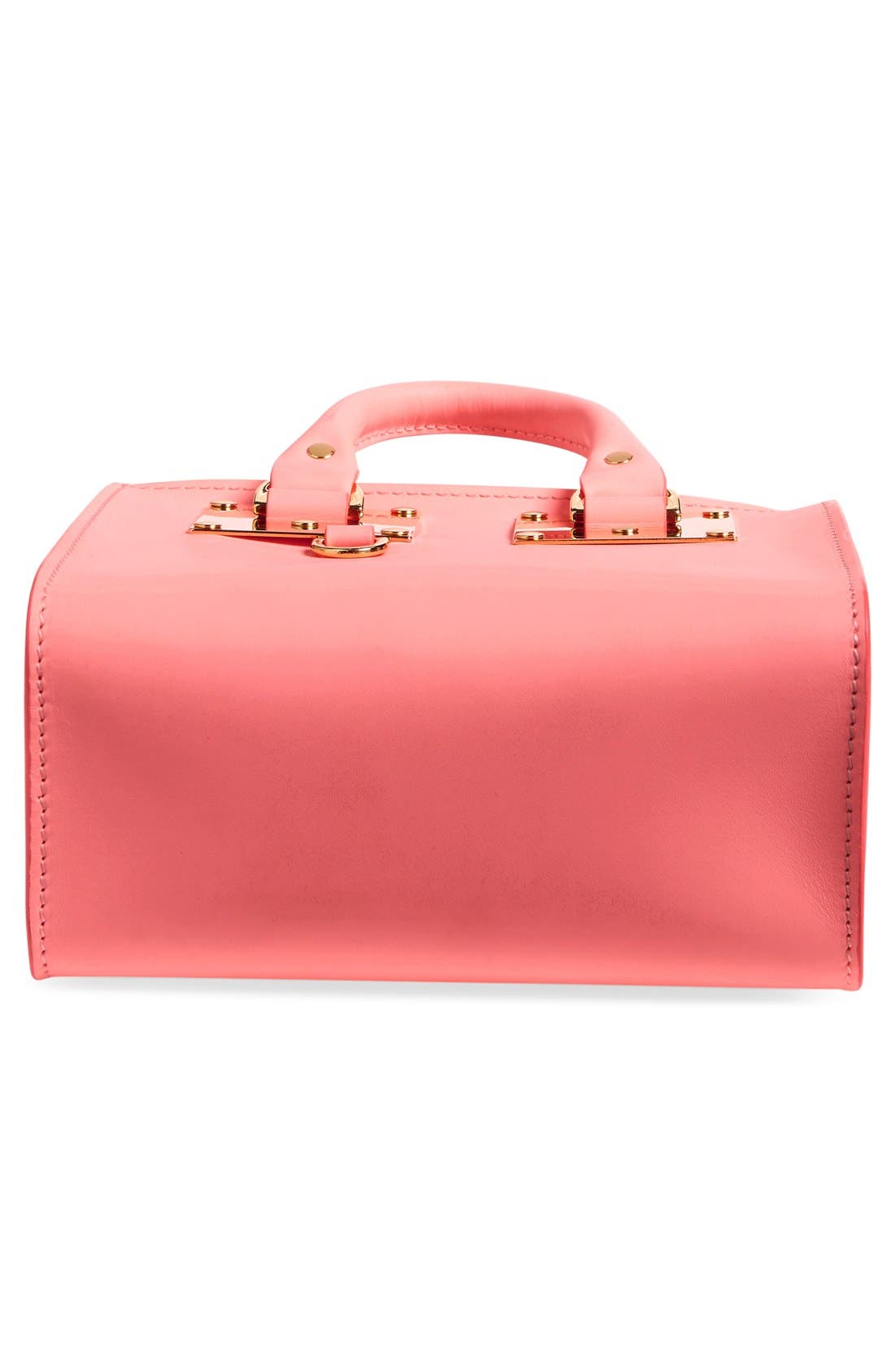'Albion' Box Tote, Alternate, color, BRIGHT PINK