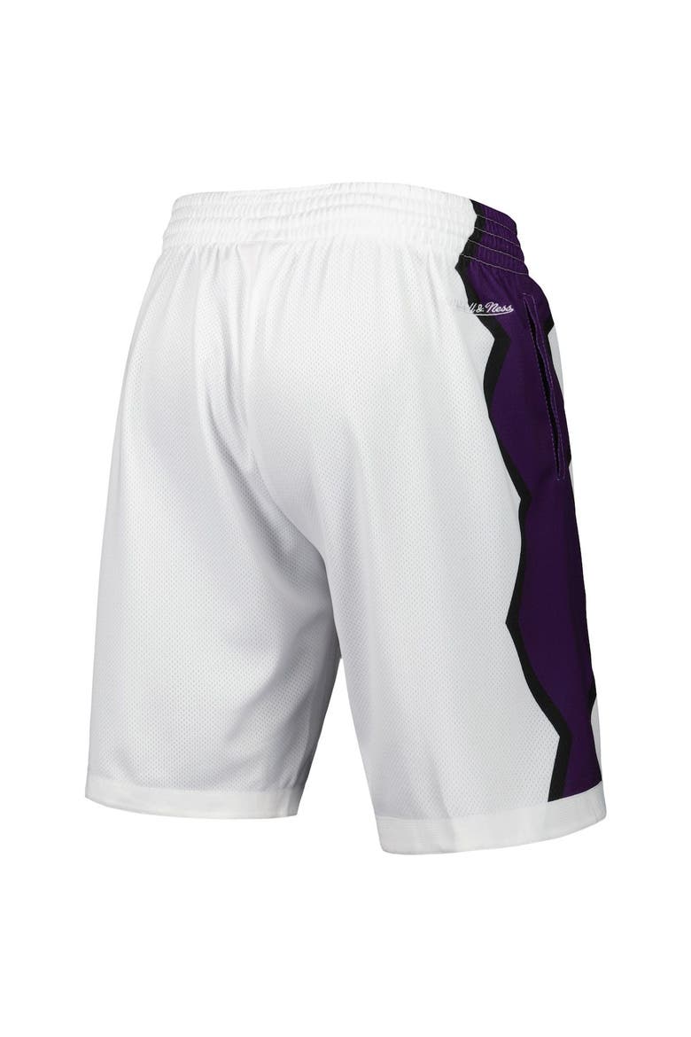 Men's Mitchell & Ness White Seattle Sounders FC Swingman Shorts, Alternate, color, White