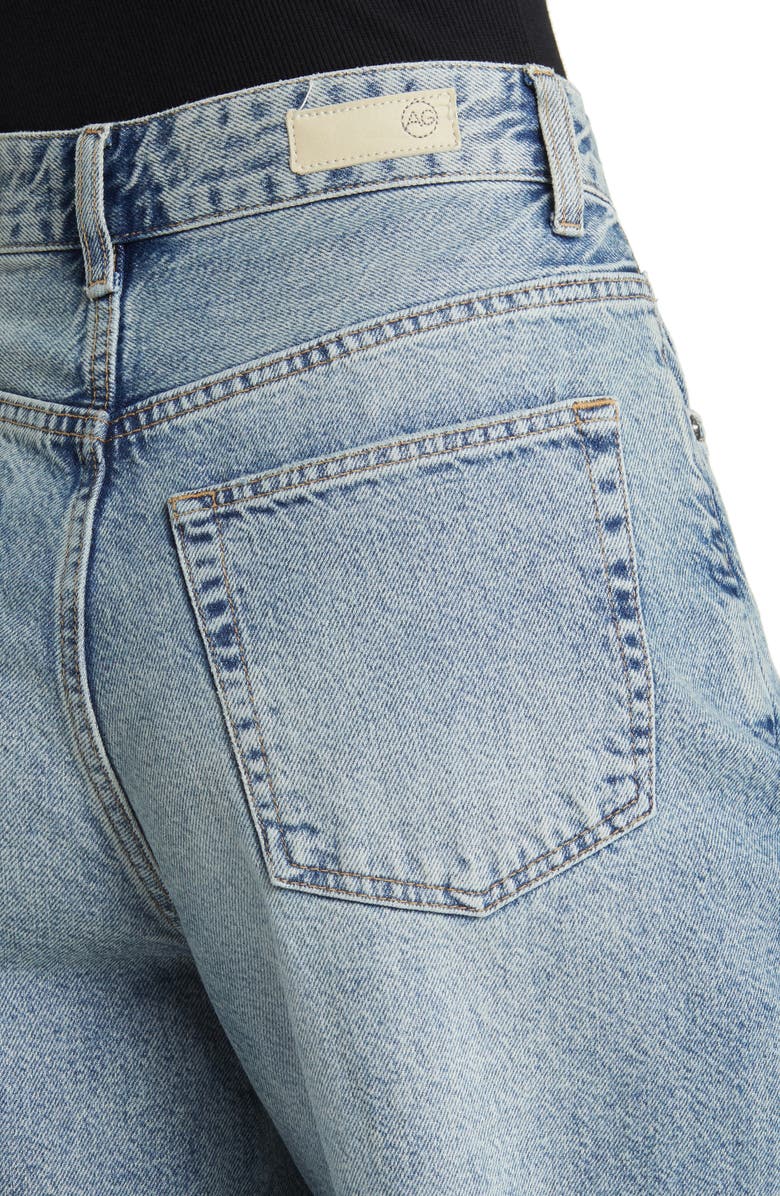 AG Deven High Waist Wide Leg Jeans, Alternate, color, 