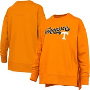 PRESSBOX Women's Pressbox Tennessee Orange Tennessee Volunteers Bonanza Chenille Harper Script Sweatshirt