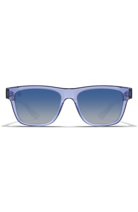 Tate 53mm Polarized Square Sunglasses