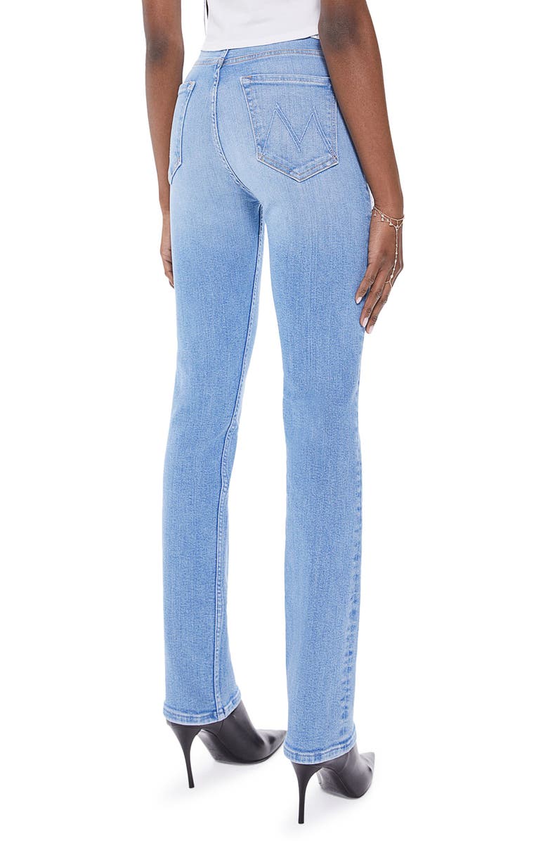 MOTHER Rider Skimp High Waist Straight Leg Jeans, Alternate, color, 