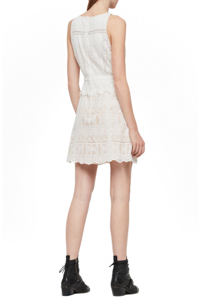 Melia Dress, Alternate, color, OYSTER WHITE