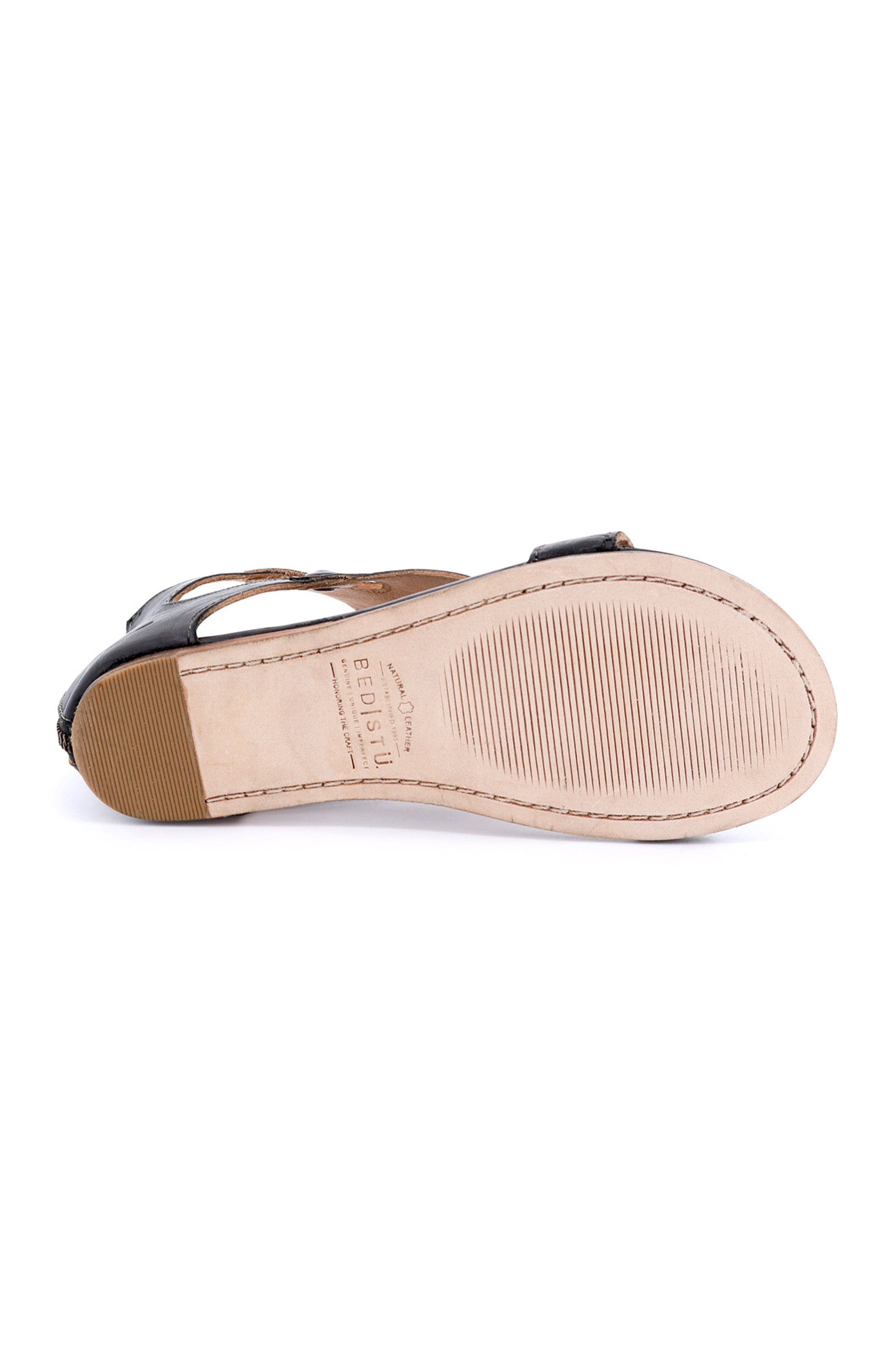 Bed Stu Soto Modern Flat Sandal, Alternate, color, Black Rustic