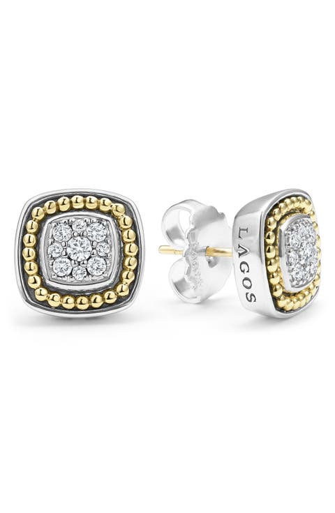 Rittenhouse Diamond Pavé Stud Earrings