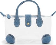 Stoney Clover Lane Jelly Pouchette Clear Crossbody Bag