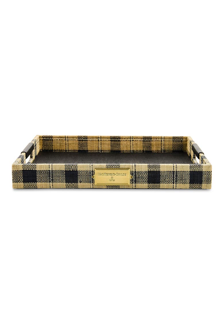 Mad for Plaid Serving Tray, Alternate, color, BEIGE