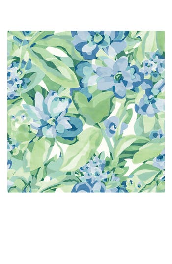 Wallpops Belles Fleurs Heather Peel & Stick Wallpaper In Green