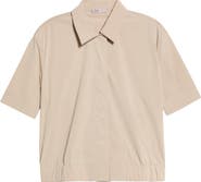 Herno Stretch Modal Blend Button-Up Shirt