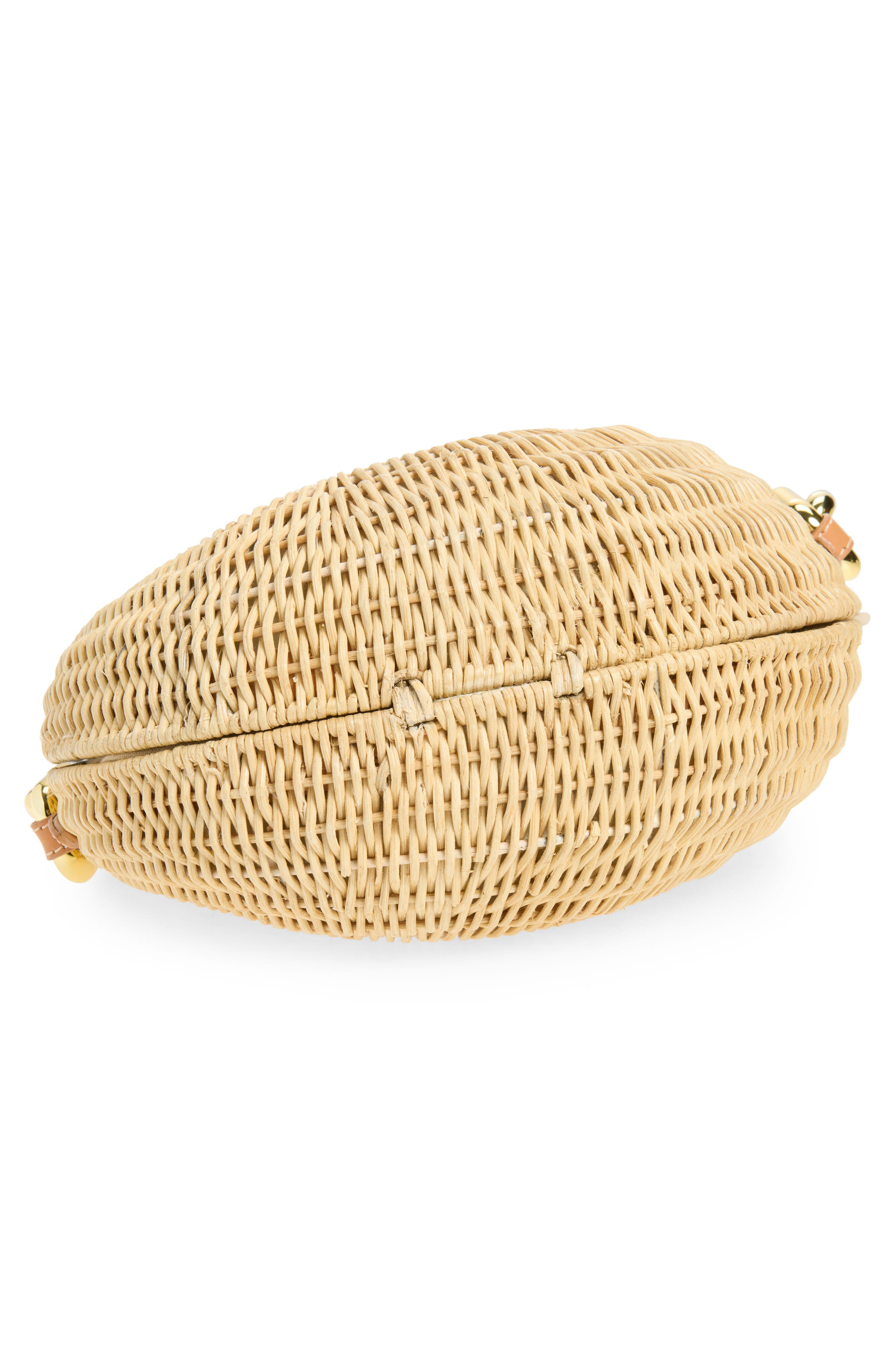 POOLSIDE The Anna Conch Handbag, Alternate, color, Natural