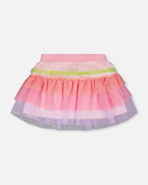 Mesh Skirt with Frills (Toddler, Little Kid & Big Kid)