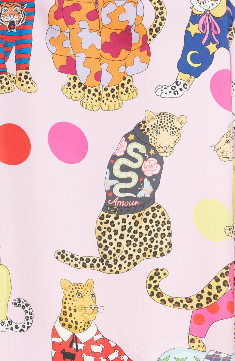 Karen Mabon A Leopard Never Changes Its Spots Short Pajamas, Alternate, color, 