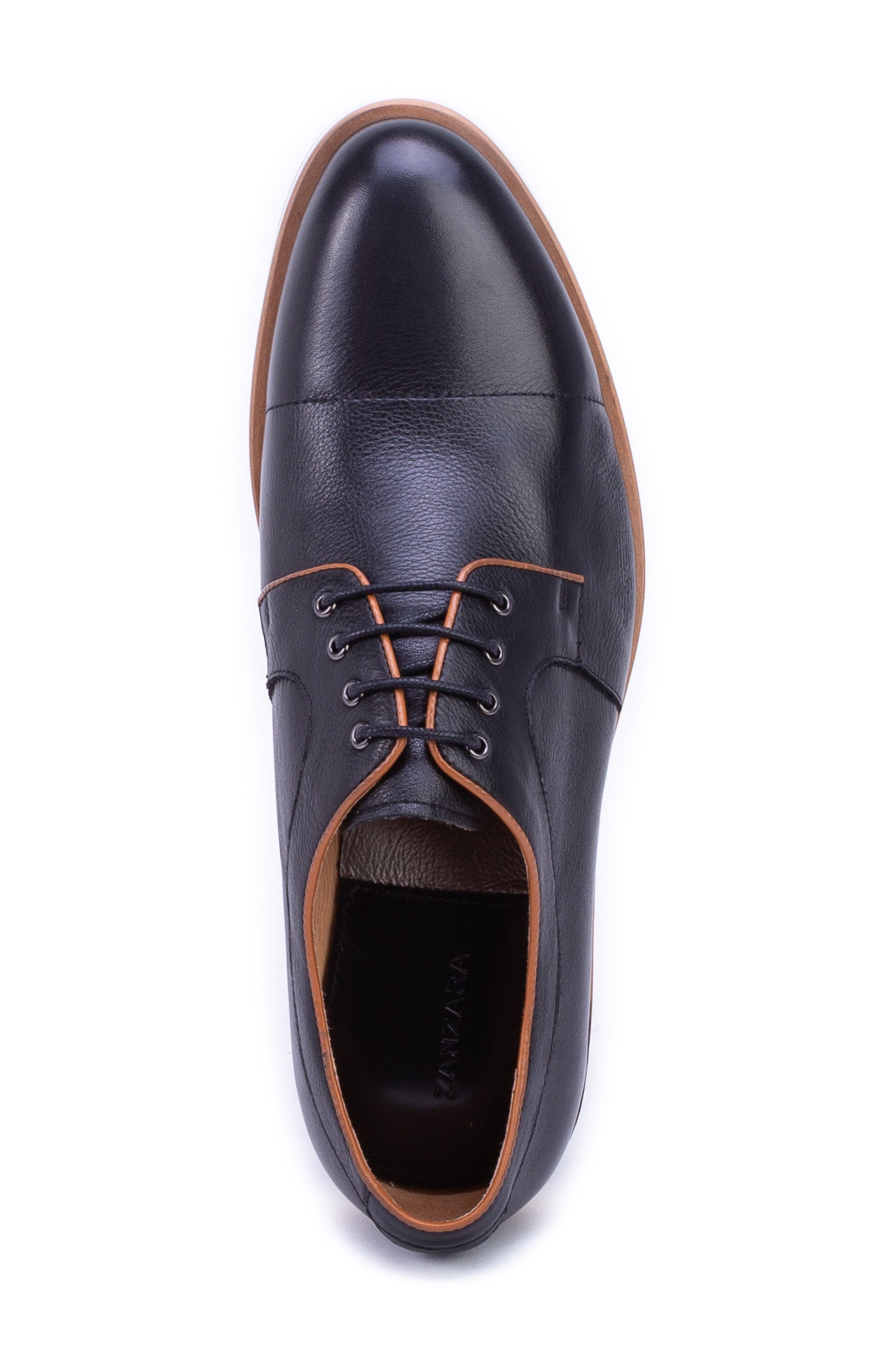 Zanzara Blaze Cap Toe Derby, Alternate, color, 