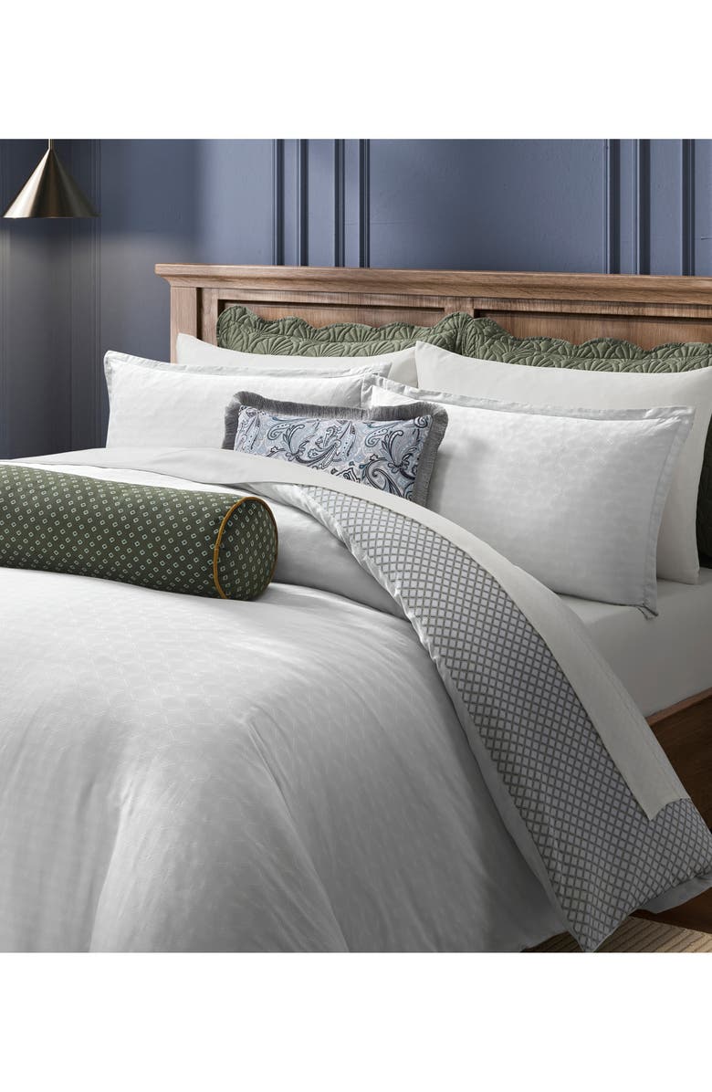 Ted Baker Pollsy Duvet Cover & Shams Set, Alternate, color, Bright White