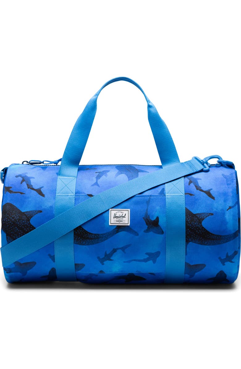 Herschel Supply Co. Kids' Classic Little Duffle Bag, Main, color, Sharks