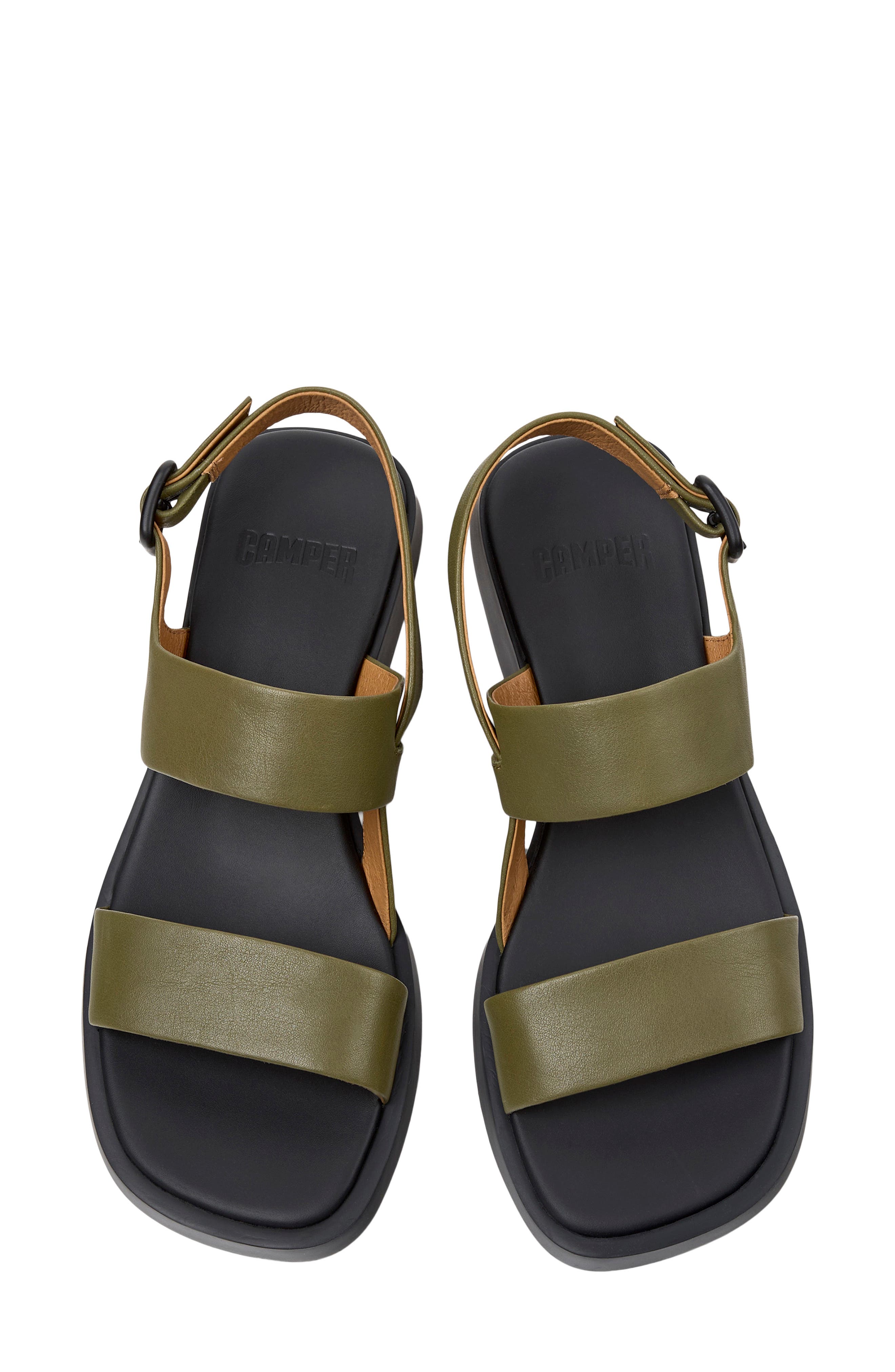 Camper Dana 2-Strap Sandal, Alternate, color, 